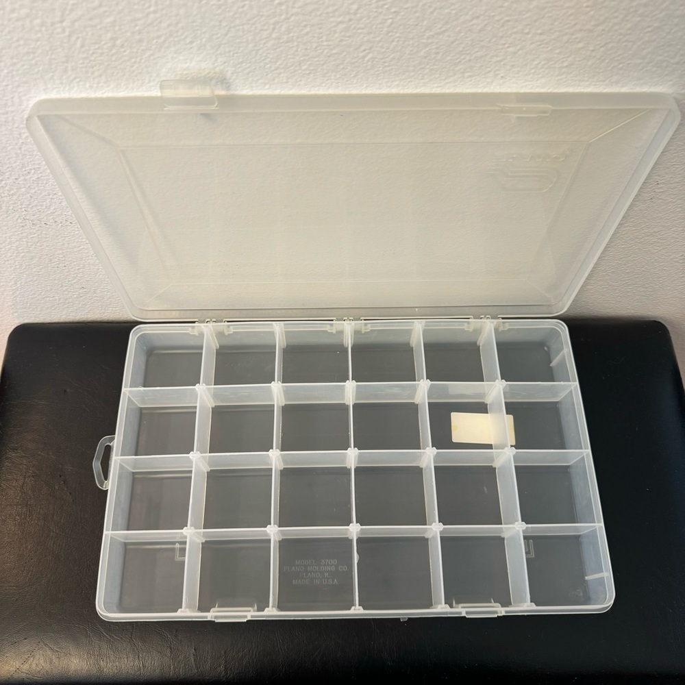 Storage Plastic Box Pill Cases Organizer - Picture 2 of 8